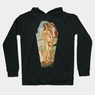 Birth of Venus coffin Hoodie